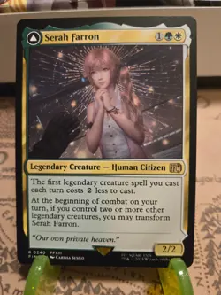 MTG Serah Farron Final Fantasy Regular Rare NM - Image 1