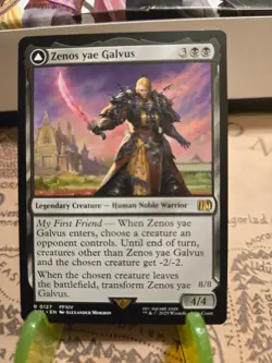 MTG Zenos yae Galvus Final Fantasy Regular Rare NM - Image 1