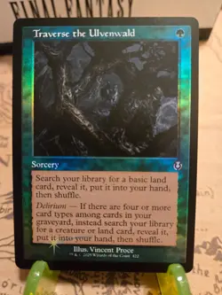 MTG Traverse the Ulvenwald Innistrad Remastered Retro Frame Foil NM - Image 1