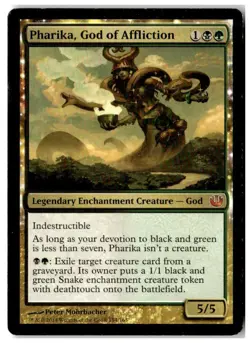 MTG Pharika, God of Affliction - Journey Into Nyx Moderately Played English - Image 1