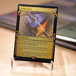 Forge Anew Scroll FOIL #468 | LTR Lord Of The Rings | MTG | Same Day Ship! - Image 1