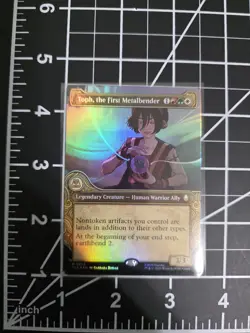 Toph, the First Metalbender 0353 TLA Foil Showcase MTG Avatar NM/M - Image 1