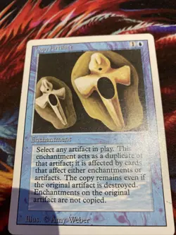 Copy Artifact Revised Edition MTG - Image 1