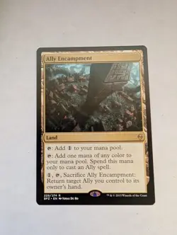 Ally Encampment Battle for Zendikar Regular MTG NM - Image 1