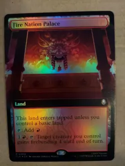 Fire Nation Palace (Extended Art) Avatar: The Last Airbender Foil - Image 1