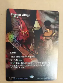 Treetop Village (Borderless) Avatar: The Last Airbender: Eternal-Legal Foil - Image 1