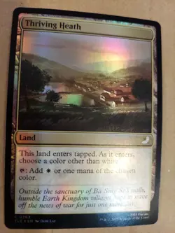 1x (TLE) Thriving Heath - Foil MTG Avatar: The Last Airbender Eternal NM Magic F - Image 1