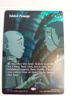 Fabled Passage (Borderless Foil) Mythic MTG Avatar Eternal 57 Tle - Image 1