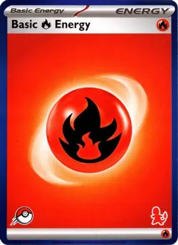 Pokemon TCG My First Battle - Basic Fire Energy (Blue Border) - Image 1