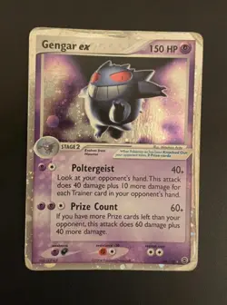 Pokemon Gengar ex 108/112 Firered & Leafgreen Holo ENG-POOR - Image 1