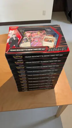 Pokemon Tcg Team Rocket Mewtwo EX Box Boosters Packs Sealed New - Image 3