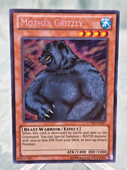Yugioh Mother Grizzly LCYW-EN237 Secret Rare Yugi's World - NM - Image 1