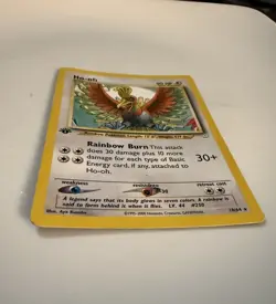 Pokemon TCG Ho-Oh Neo Revelation First Edition Card 18/64 Regular Rare - Image 4