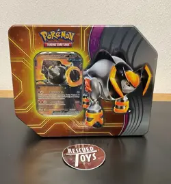 Pokemon Iron Boulder ex Tin Trading Card Games Paradox Destinies New Sealed - Image 1