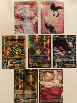 Lot Of Mint Condition Pokemon Cards Various Sets Nm/m 7 Cards - Image 1