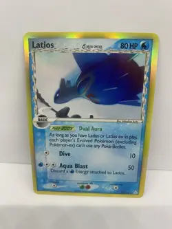 Pokemon EX Holon Phantoms Card 12/110 Latios Holo from 2006 - Image 1