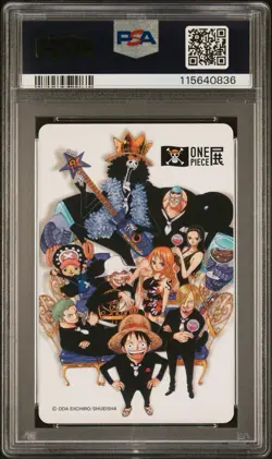 2015 One Piece Wanted Poster Playing Card Bon Clay PSA 10 - Image 2