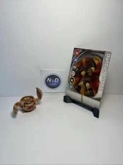 Bakugan Battle Brawlers Subterra Gorem 450G B1 Classic W/Card RARE - Image 1