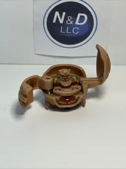 Bakugan Battle Brawlers Subterra Gorem 450G B1 Classic W/Card RARE - Image 2