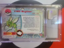 Scyther #123 Topps Blue Print (1st Print) Series 2 Pokemon Card CGC 10 Foil Holo - Image 3
