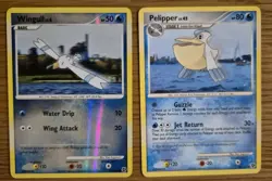 Pokemon Card Wingull Pelipper Set Great Encounters /106 Reverse Holo Rare - Image 1
