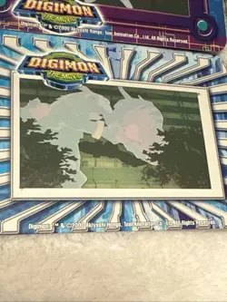 Vintage Digimon Clear Promo Card Lot - Wargreymon + Movie 2000 Anime Collectible - Image 5