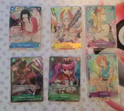 One Piece CCG Promo Card Lot Of 6 Illustration Box Promos Sealed* - Image 1