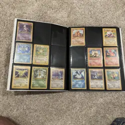 88% Complete Base Set 90/102 Vintage Master Pokemon Cards Holos 1999 WOTC - Image 1