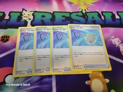 4x Pokemon TCG Scoop Up Net 165/192 Swsh02: Rebel Clash Playset X4 Cards - Image 1