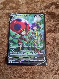Orbeetle V TG12/TG30 Lost Origin Trainer Gallery Ultra Rare Pokemon Card - Image 1