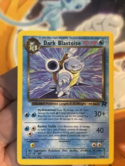 Pokemon TCG Dark Blastoise 2000 Non-Holo Rare Card 20/82 Team Rocket - Image 5