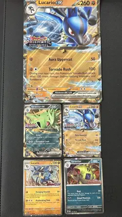 Pokemon Lucario Ex & Tyranitar Ex Premium Collection STAMPED Promo Cards ONLY🔥 - Image 1