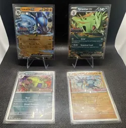 Pokemon Lucario Ex & Tyranitar Ex Premium Collection STAMPED Promo Cards ONLY🔥 - Image 2