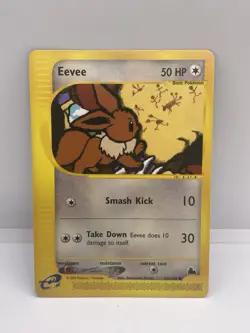 2002 & 2003 Pokemon E-Reader Cards - Cubone, Eevee & More Lot Non-Holo LP/MP - Image 2