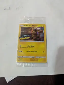 Detective Pikachu Pokemon Promo Card Brand New Sealed Pokemon TCG - Image 1