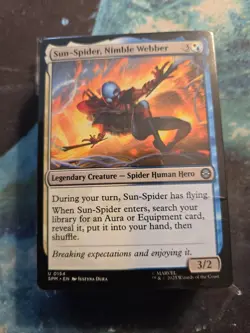 AWESOME Blue Spiderman Standard Legal MTG Custom 60 Card Deck! - Image 1