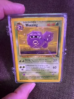 Random Vintage Pokemon 15 Card Lot WOTC In Acrylic Case + Gift! | No Duplicates - Image 1