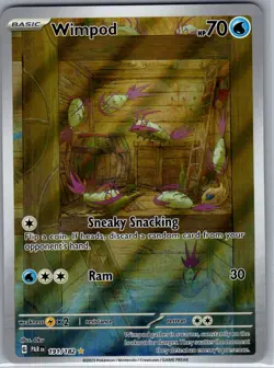 Wimpod 191/182 SV04: Paradox Rift - Pokemon Card - NM - Image 1