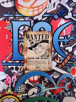 Sabo Wanted Poster Card SEC SP- OP13-120 - Carrying On His Will - English NM - Image 3