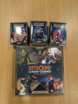 Riftbound League of Legends Trading Card Game:Proving Grounds + 3 Champion Decks - Image 1