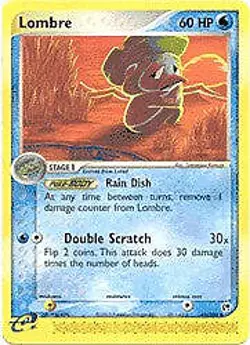 Pokemon Sandstorm Uncommon Card - Lombre 45/100 - Image 1