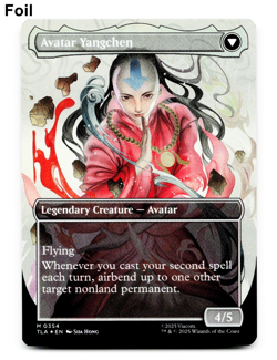 The Legend of Yangchen (Borderless) - FOIL - [Avatar: The Last Airbender] MTG ? - Image 2