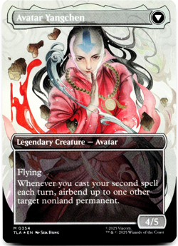 The Legend of Yangchen (Borderless) - FOIL - [Avatar: The Last Airbender] MTG ? - Image 4