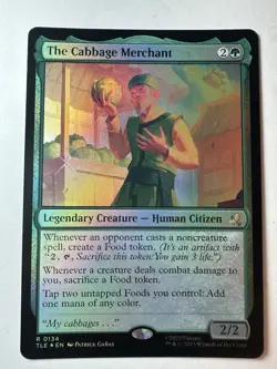Magic The Gathering The Cabbage Merchant Avatar The Last Airbender Eternal Foil - Image 1