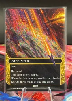 Lotus Field (0023) (Borderless) Edge of Eternities: Stellar Sights Regular - Image 1