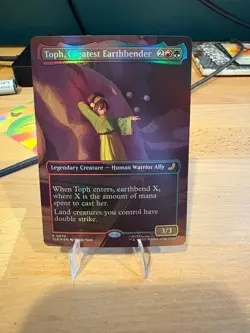 Toph, Greatest Earthbender #70 (Borderless) FOIL - Avatar: Eternal - MTG - Image 1
