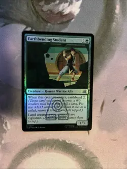Earthbending Student Mtg FOIL 2025 Avatar The Last Airbender - Image 1
