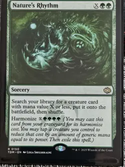 Nature's Rhythm - Tarkir Dragonstorm - Mtg NM - Image 1