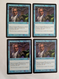 4 Patron Wizard Odyssey MTG NM Free shipping with tracking - Image 1