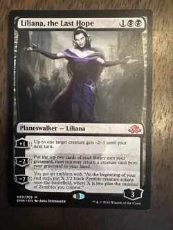 Liliana, the Last Hope : MTG / Eldritch Moon #093 / NM - Image 1